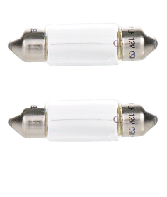 Pack de 2 Ampoules BOSCH 1987301004 C5W Pure Light 12V 5W