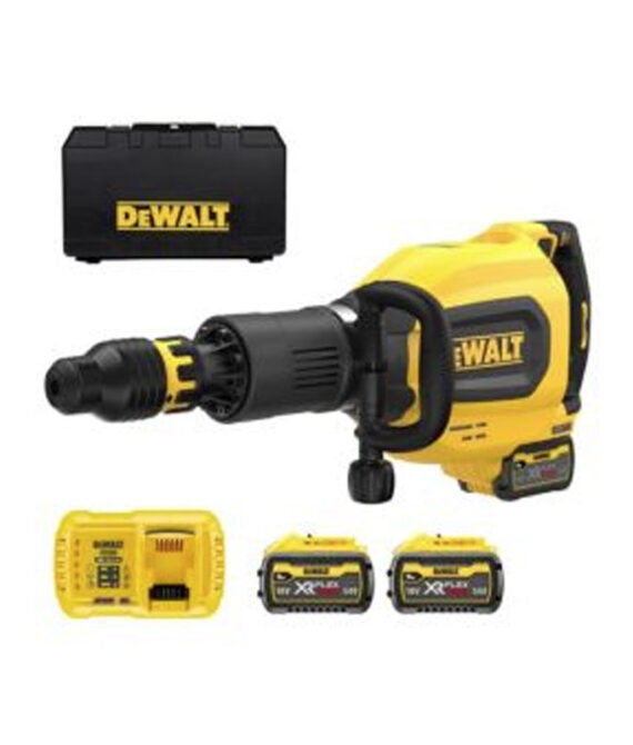 Marteau de démolition SDS-max XR FLEXVOLT DEWALT DCH911X3-QW 54V 3X3Ah Li-Ion Brushless 27J