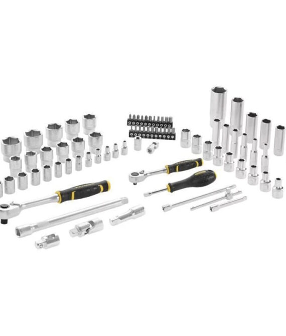 Coffret de douilles ¼’’ + ½’’ – jeu de 81 pcs – fatmax – STANLEY – FMMT82826-1