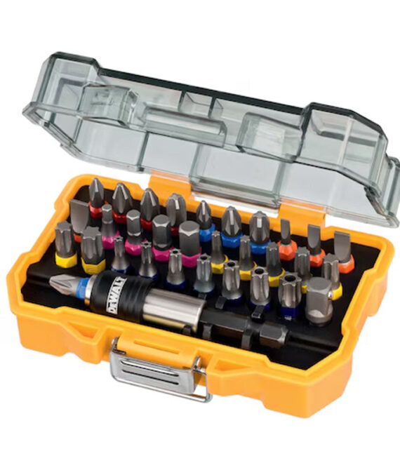 Coffret de 32 pièces avec embouts 25mm, adaptateur et porte-embouts à changement rapide DEWALT DT7969-QZ