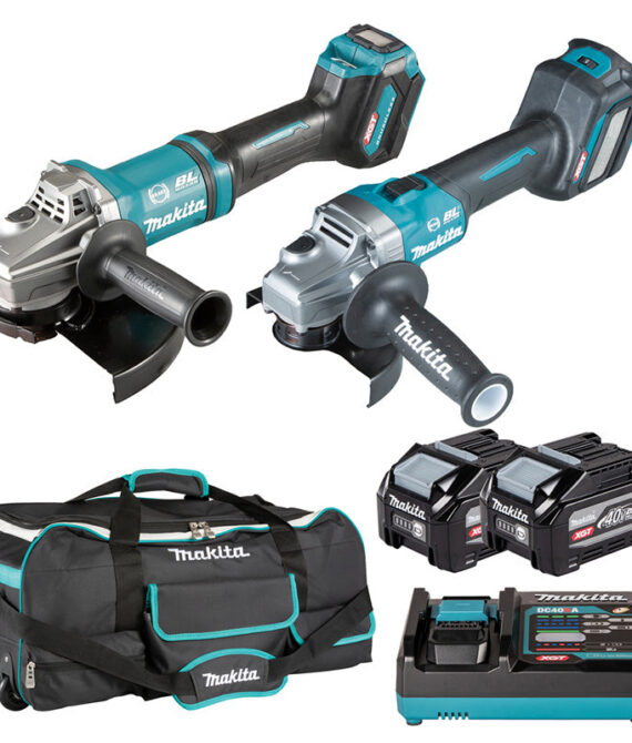 Combopack XGT ® 2 Outils MAKITA DK0227G201 – 40V – 2 x BL4040F + DC40RA