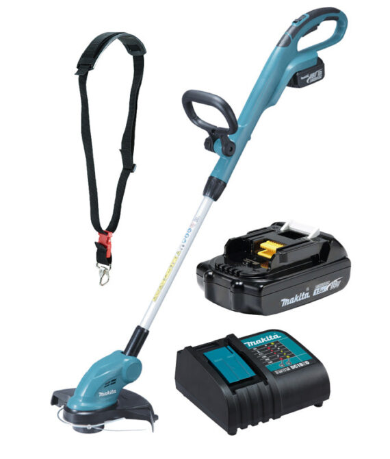 Coupe-bordures sans fil MAKITA DUR181 + Batterie 18V BL1815N + Chargeur DC18SD