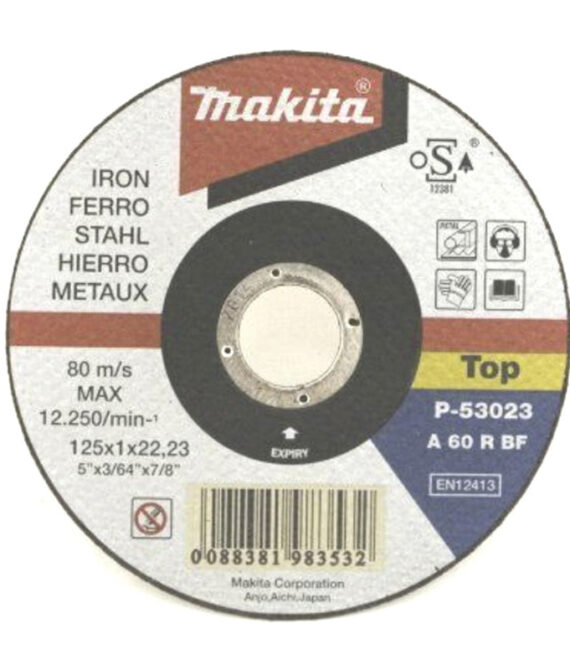 Disque à tronçonner métal  MAKITA P-53023 125mm