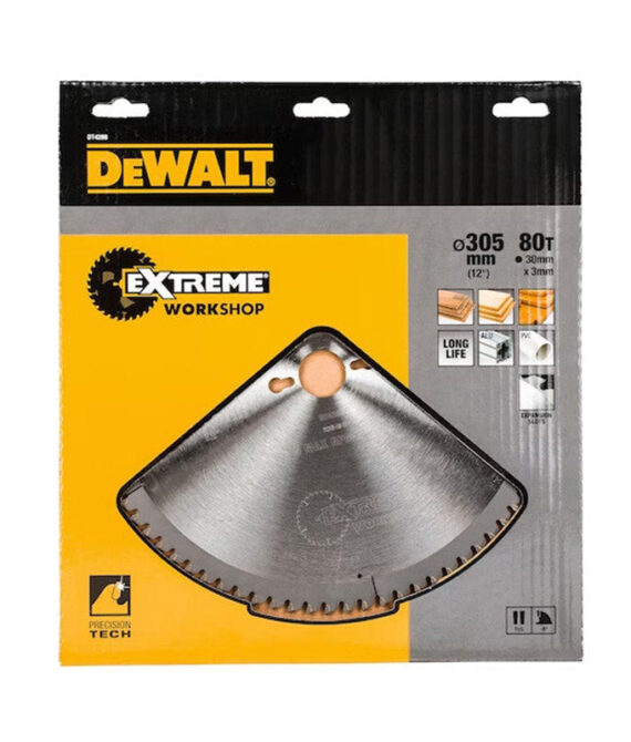 Lame de scie circulaire stationnaire Ø305x30mm DEWALT Extreme Workshop