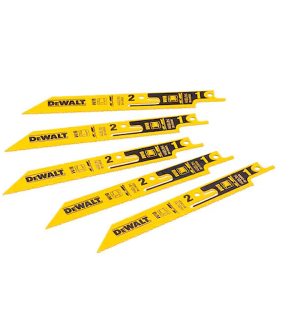 Lame de scie sabre sécable bi-métal DEWALT