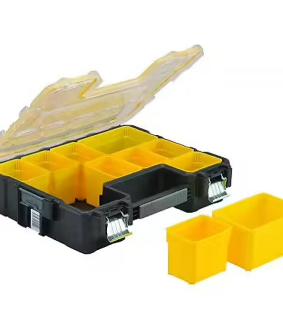 Organiseur étanche profondeur 106mm – 10 compartiments amovibles – fatmax – STANLEY – 1-97-518
