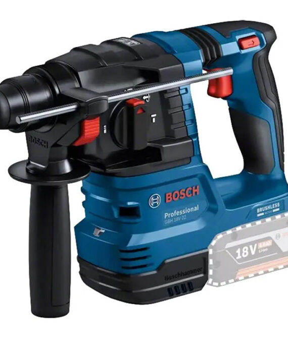 Perforateur sans-fil SDS plus BOSCH 0611924000 GBH 18V-22 en carton (sans batteries, sans chargeur)