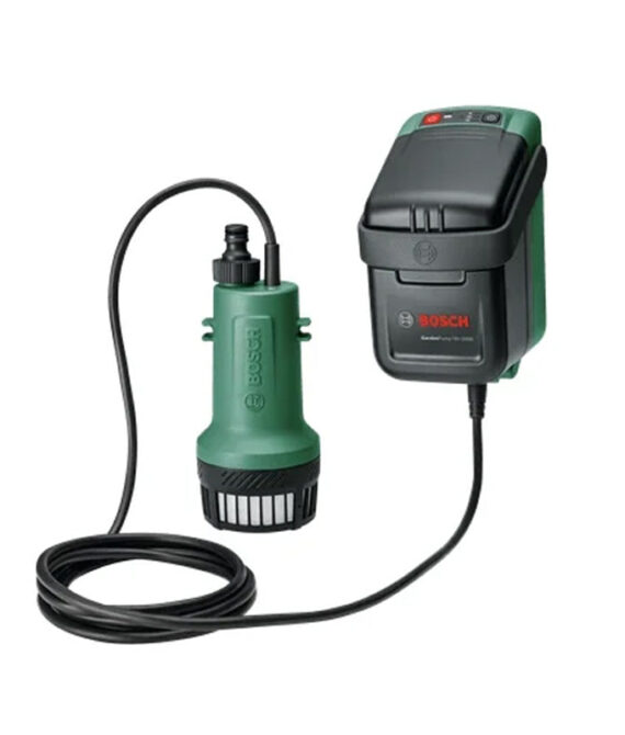 Pompe à eau de pluie sans-fil BOSCH GardenPump 18V-2000 sans batterie