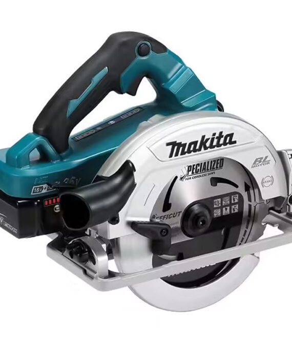 Scie circulaire Ø 190 mm 2x5Ah 18V LXT ®MAKITA DHS782PT2J en coffret et chargeur double
