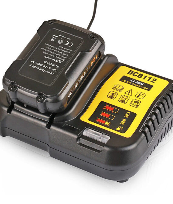 Chargeur de batteries DEWALT DCB112-XJ  10,8 V à 18 V Li-ion