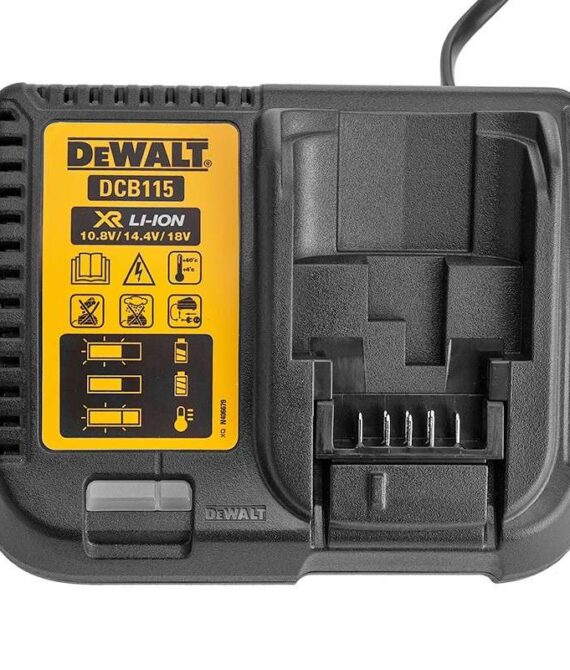 Chargeur de batteries DEWALT DCB115-XJ  10,8V à 18V Li-ion