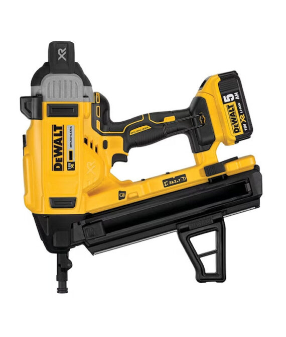 Cloueur béton et acier 18V DEWALT DCN890P1-QW Brushless avec un coffret et une batterie 5,0 Ah18V 5Ah Li-Ion