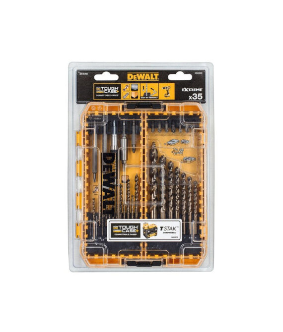 Coffret TOUGHCASE Métal 35 pièces DEWALT DT70756-QZ