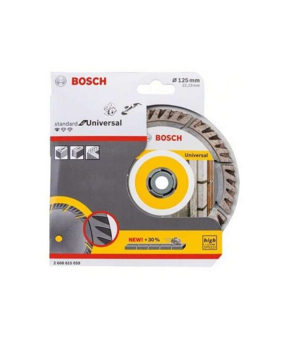 Disques à Tronçonner diamantés Standard Universal 125 x 22 mm BOSCH 2608615059