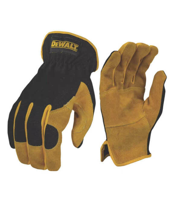 Gants de travaux lourds DEWALT DPG216L EU taille 9 en cuir résistant à l&rsquo;abrasion
