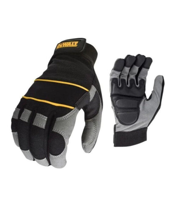 Gants de travaux polyvalents DEWALT DPG33L EU taille 9 renfort cuir protection à la coupure