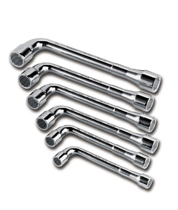 Jeu de 6 clés à pipe débouchée STANLEY  0-86-699  6×6 pans