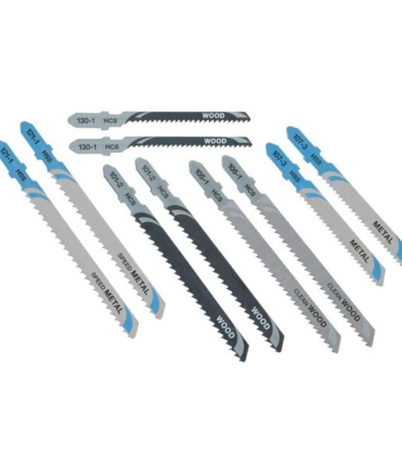 Lames de scie sauteuse pour bois et métal en T DEWALT DT2294-QZ en coffret de 10 lames