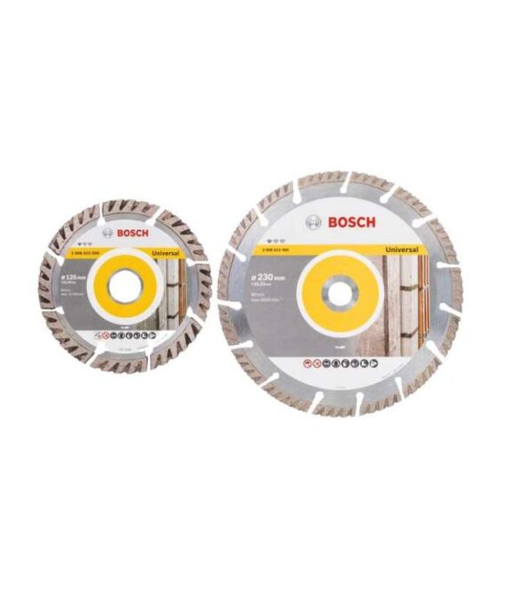 Lot de 2 disques diamant Bosch Professional 06159975H9 125mm/230mm spécial maçon