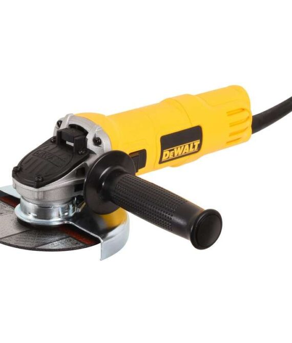 Meuleuse Ø125mm 800W DEWALT DWE4057-QS avec système anti-redémarrage