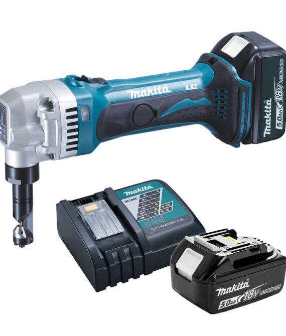 Grignoteuse 2x5Ah 18V LXT ® MAKITA DJN161RTJ en MAKPAC