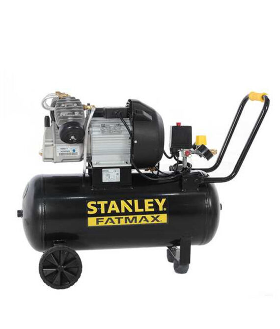 Compresseur 50L 3HP 10 bar bicylindres en V – STANLEY FATMAX – FDV2/400/10/50