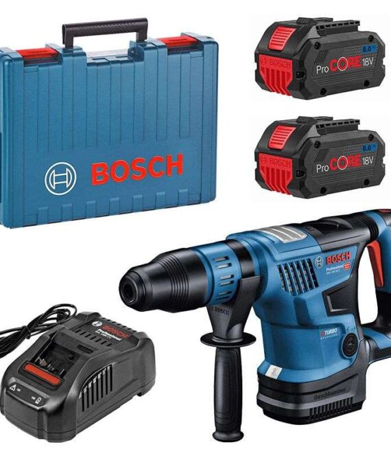 Perforateur sans-fil BITURBO avec SDS max BOSCH GBH 18V-36 C Professional 18V (2×8,0Ah)
