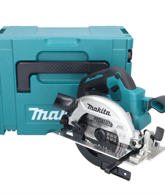 Scie circulaire 18 V 165 mm Brushless MAKITA DHS661ZJ avec Makpac, sans batterie, sans chargeur